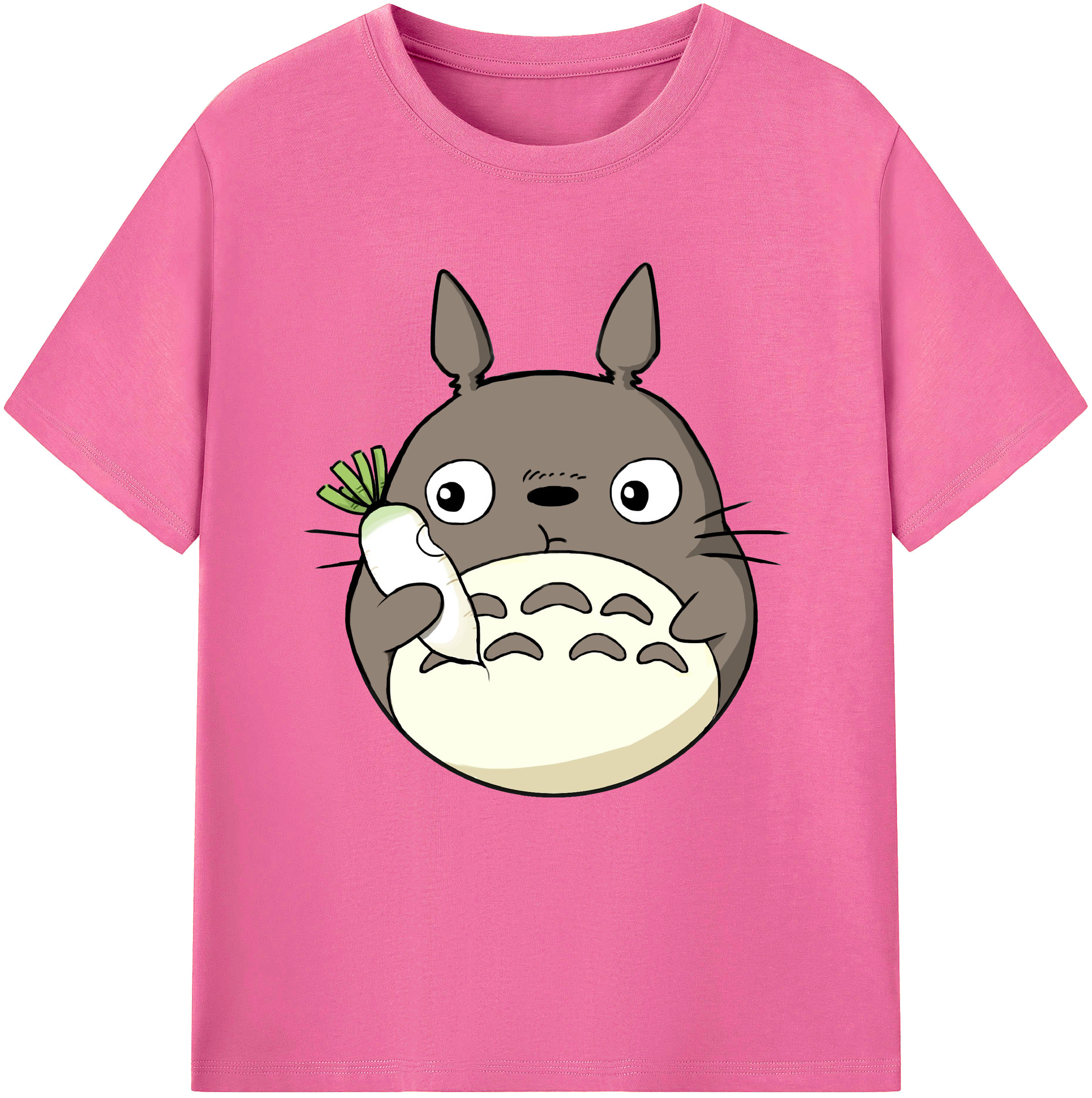 （画像用） となりのトトロ 草壁メイ 草壁サツキ My Neighbor Totoro Satsuki Kusakabe Mei Kusakabe レディースカジュアルプリントTシャツ（綿100％）